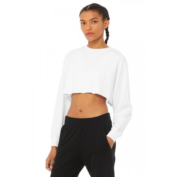 Double Take Pullover - White